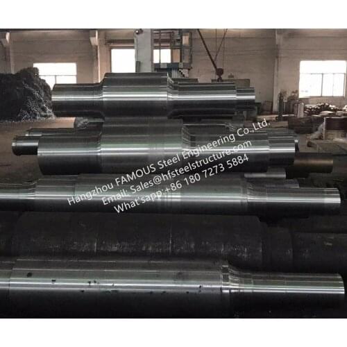 Casting/Forged steel mill work rolls backup roller manufacturing China factory for hot rolled metal sheet and billet mill usage