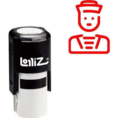 LolliZ Sailor Self-Inking Rubber Stamp - Modern Symbol Series