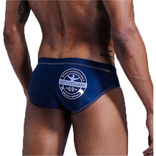 Men Underwear Male Sexy Gay Comfortable Brief Breathable Fashion Elastic Hot Underpants Cotton Ultra-thin Large Size XXL Thong