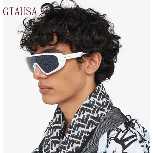 GIAUSA New fashion watermark sunglasses in Europe and America night vision glasses oversized sunglasses