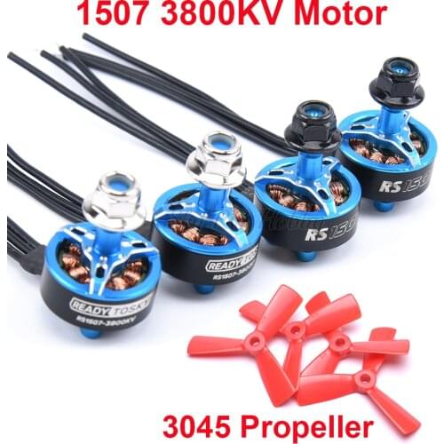NEW 1407 4000KV 2-3S Brushless Motor CW / CCW for FPV RC Racing Drone Racer CLOUD-149 149mm Parts Accessories