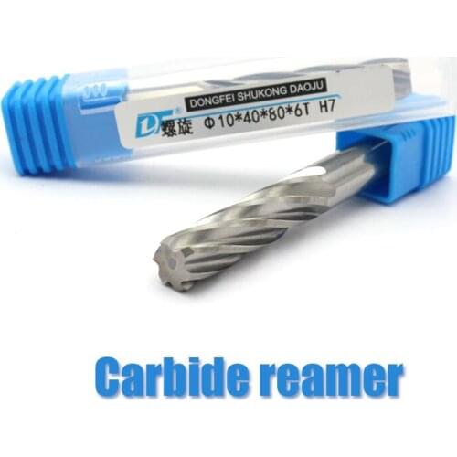 Tungsten steel Chucking reamer H7 reamer carbide Free shipping