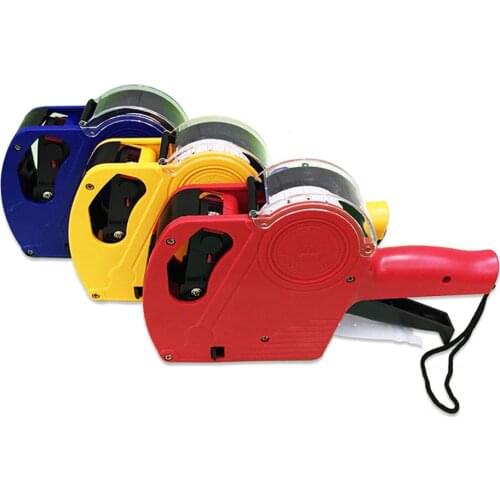 1PC Price Label Tag Tool Clothes Tag Printer Pricing Labeller Kit Manual Pricing Machine Shop Market Supplies Stationery