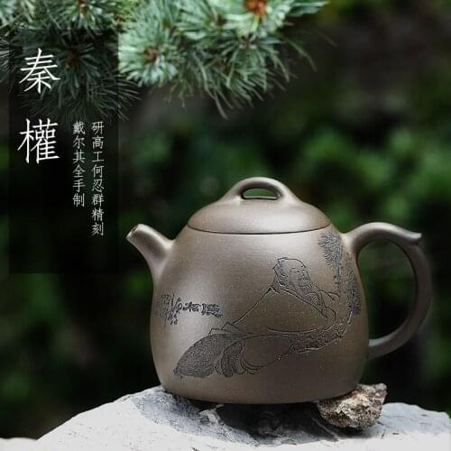 Cooperation research completely how to endure group all hand carved painting the bitan Qin Quan sand large capacity