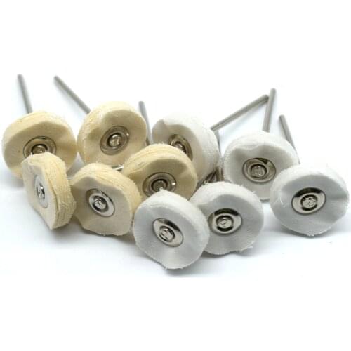 50pcs Jewelry Polishing Cloth Wheel Buffer Metal Abrasive Brush Dremel Accessories