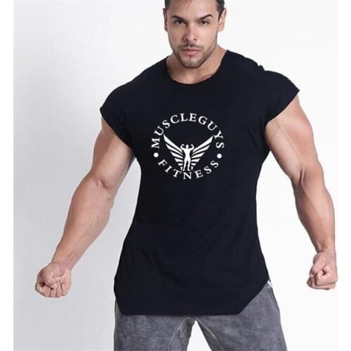 Brand Mens Bodybuilding Fitness Gyms Tank Top Bodybuilding Sleeveless Casual Shirts Mens Hot Selling Vest Singlets Workout