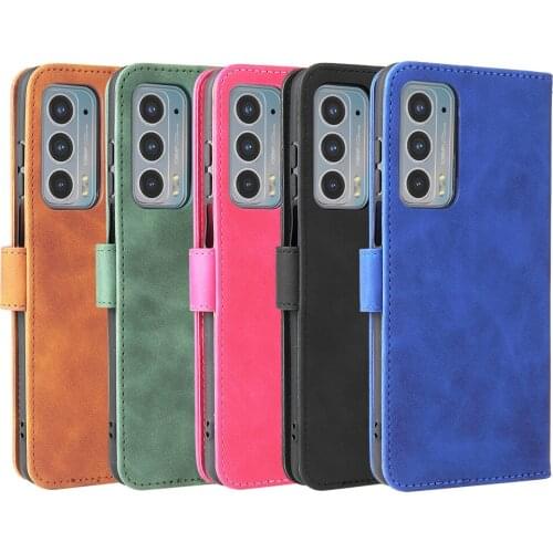 Flip Leather Case For Motorola Edge 20 Case Wallet Book Cover For Motorola Edge 20 Lite Edge 20 Pro Cover Magnetic Phone Bag