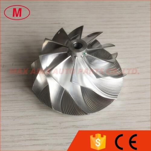 GTX2867R 10+0 blades 49.70/67.40mm racing turbocharger billet/milling/aluminum 2618 compressor wheel