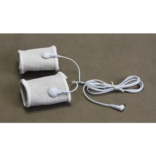 Electro Shock Conductive Fibers Penis Rings , Electric Shock Therapy Cock Ring Massagers Medical Themed Sex Toys For Male