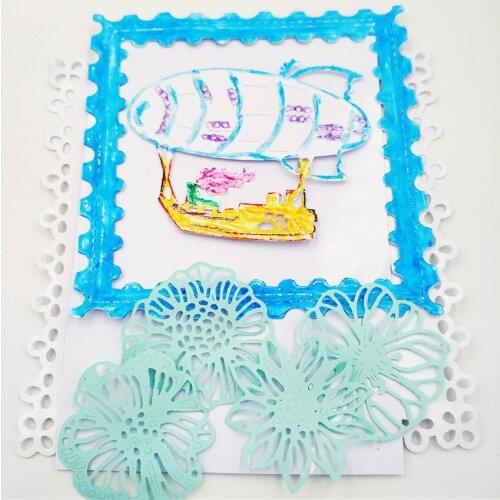 Metal Hot air boat paper die cutting dies for Scrapbooking/DIY Easter wedding Halloween Easter card