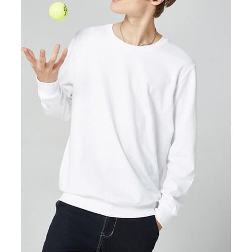 Mens Long Sleeve Sweatshirt Winter Solid Color Army Green Sweatshirt Streetwear Slim Hoodies Men Sweatshirt Sweatshirt Cot