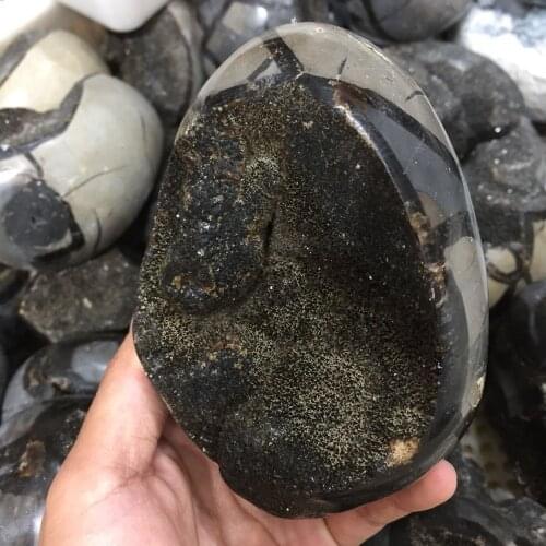 Natural dragon septarian crystal gemstone geode meditation healing chakra sepatirum crystal dragon egg home decoration
