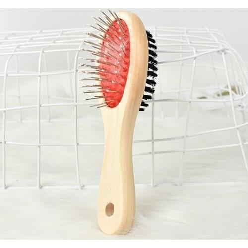 Combs With Non-Slip Handle Small Medium Dog Hair Brushes Hair Removal Knotting Comb Grooming Supplies For Dogs Cats