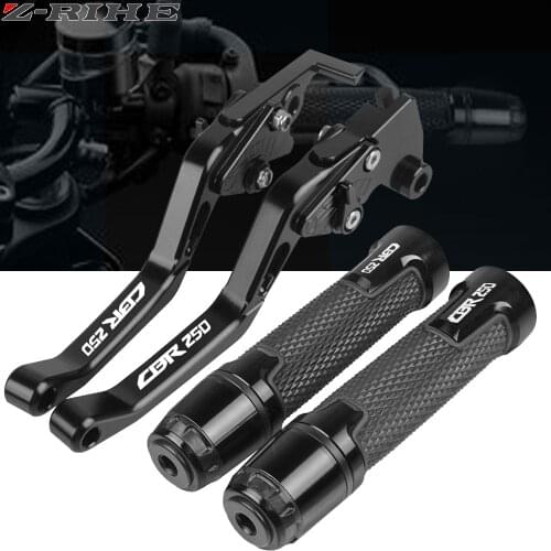 For Honda CBR250 NSR250 CBR NSR 250 1988-1994 1989 1990 1991 Motorcycle Adjustable Extendable Brake Clutch Levers Handlebar Grip