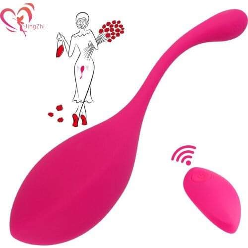 Silicone Vibrating Egg Remote Control Female Vibrator Clitoral Stimulator Vaginal G-spot Massager Adults Sex Toy for Couples