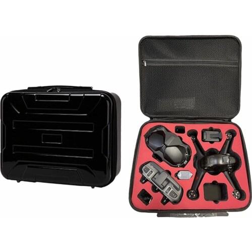 Storage Bag for DJI FPV Drone Battery Remote Control Goggles Combo Accessories Box Waterproof Protective Carry Case EVA Iiner