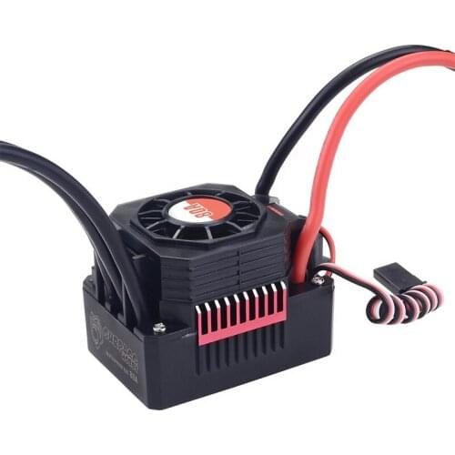 SURPASSHOBBY Waterproof KK 80A ESC Electric Speed Controller for 1/10 1/8 RC Car 3670 Brushless Motor