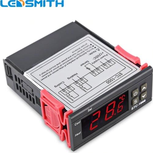 Digital Temperature Controller Thermostat Thermoregulator 10A Heater And Cooler Control STC-1000 STC 1000 12V 24V 110V 220V