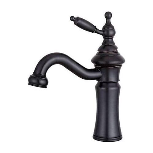 Vidric pfashion brass nickel brushed finish bathroom hot and cold basin faucet sink faucet single lever waterfall basin tao