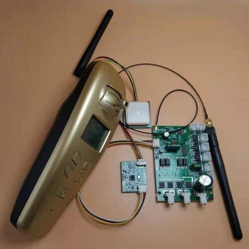 2.4G GPS Remote Controller One-key Return 12V Receiver Board DIY Accessories for RC Fishing Bait Boat 500m Wireless Controlling