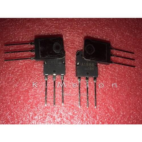 5pairs/10pairs 2SA1986 2SC5358 A1986 C5358 TO-3p 15A 230V