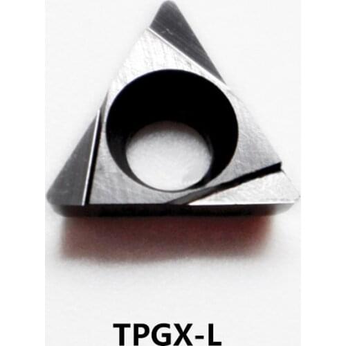 CNC TPGX TPGX090202 TPGX090204 TPGX110302 TPGX090202L TPGX090204L TPGX110302L TPGX110304L UTI20T HTI10 NX2525 Carbide Inserts