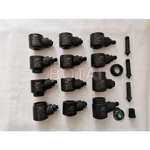 Common rail injector short clamp tools for BOSCH DENSO, common rail injector diesel oil back flow joint