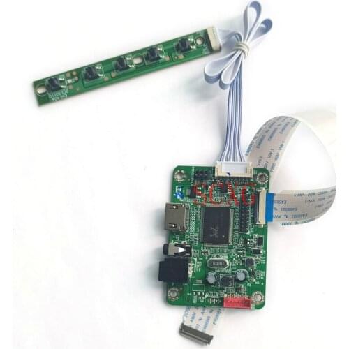 EDP 30Pin 1920*1080 Monitor controller board LCD screen HDMI-compatible Fit NT140FHM-N41 NE140FHM-N44 PV140FHM-A10 Panel DIY kit