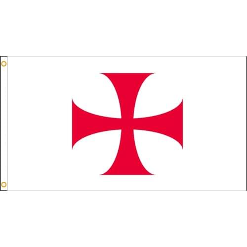 90x150cm Masonic Knight Templar Flag