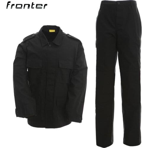 Hot Sale Army Militar Tactical Camouflage Jacket and Pants Uniform Suit Regular BDU Combat Clothing Warm and Windproof