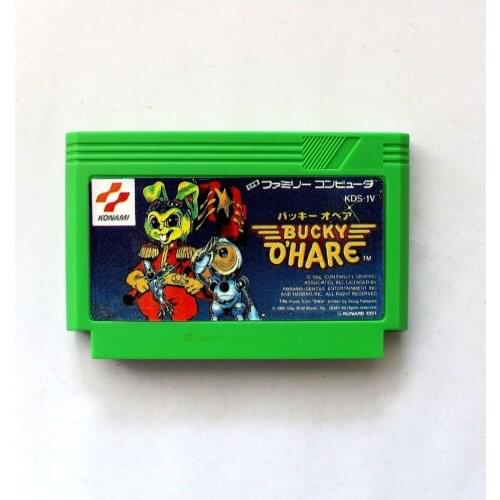 Bucky o'Hare 60 Pins 8 Bit Game Card