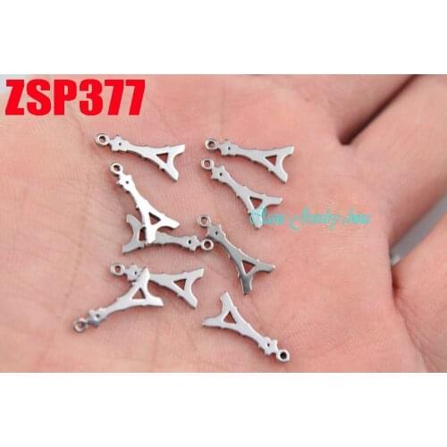Interesting tail chain pendant little charm tags stainless steel fashion jewelry accessories DIY parts 100pcs ZSP377-ZSP389
