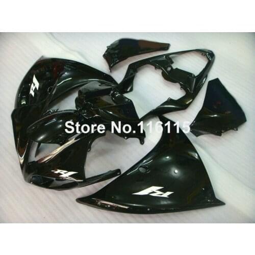 Injection molding high quality fairing kit for YAMAHA YZF R1 2009-2012 2013 2015 YZF-R1 09-14 all glossy black fairings 6