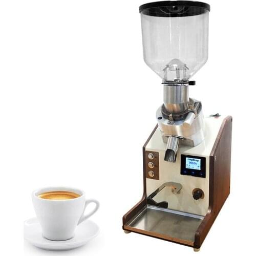 Italian Electric Coffee Grinder 110V/220V Household Coarse and Fine Powder Uniform Retro Coffee Bean Grinder Commercial