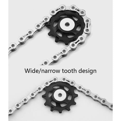 MTB Bicycle Pulley Wheel 11T 12T Road Bike Jockey Rear Derailleur Repair Kit Cycling Modification Parts