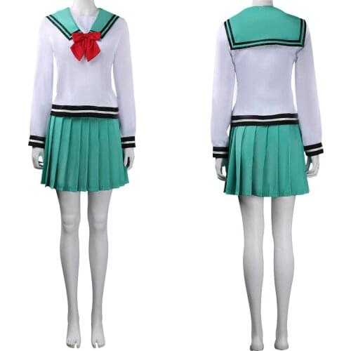 The Disastrous Life of Saiki K Kokomi Teruhashi Cosplay Costume Halloween Carnival JK School Uniform Suit