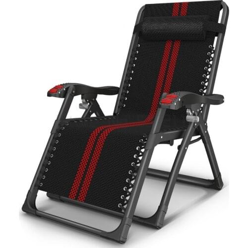 Recliner lunch break folding chair leisure rattan chair nap pregnant women lazy high-end backrest chair