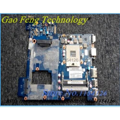 Laptop motherboard LA-675AP For Lenovo G570 motherboard hm65 ddr3 integrated Socket pga989 tested high quanlity