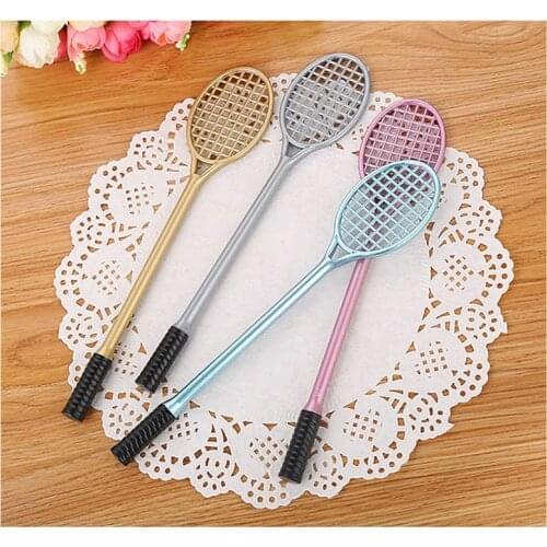 Cute student DIY Badminton Racket Toy Pen Creative stationery racket
