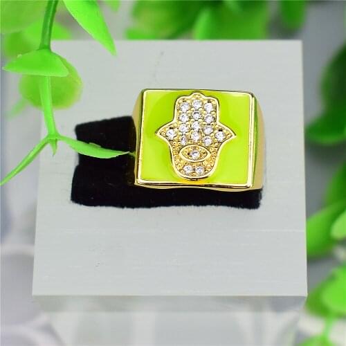 2021 new drop wax palm ring European and American crossborder adjustable drop wax ring factory direct sales