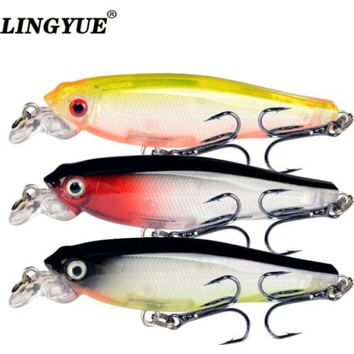 Hot Sale New Arrival 1pcs 8cm/7.4g Hard Baits Lifelike Minnow Fishing Lures Artificial Make Plastic Wobblers Fishing Tackle