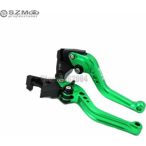Adjustable Short Long Brake Clutch Levers For KAWASAKI ZX-6R ZX6R ZX 6R 2000-2004 2003 2002 Motorcycle Accessories