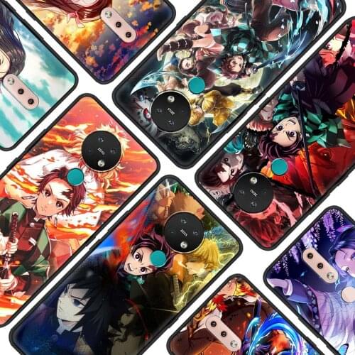 Anime Demon Slayer Kimetsu Silicone Phone Case For Nokia C30 XR20 G10 5.4 7.2 3.4 5.3 2.3 3.2 8.3 2.4 X10 X20 G20 C20 2.2 Cover
