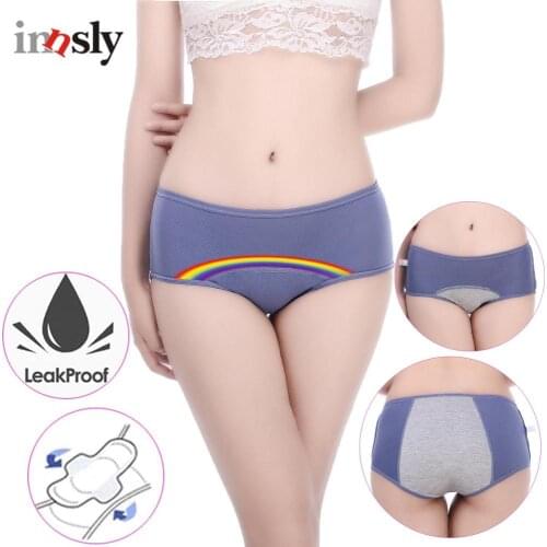 Leak-proof Period Panties Women Menstrual Underwear Physiological Pants Female Menstrual Panties Breathable Briefs Dropshipping