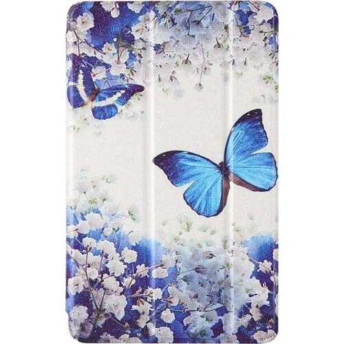 Ultra Slim Cute Unicorn Case For Amazon Kindle Fire 7 2019 2017 2015 Stand Foldable Transparent Back Cover