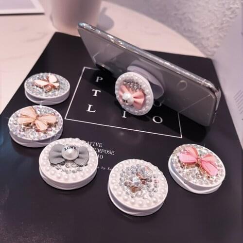 360 Rotation Universal Finger Ring Stand Multi function Finger Ring Holder For Women Colorful Support buckle Ring bracket