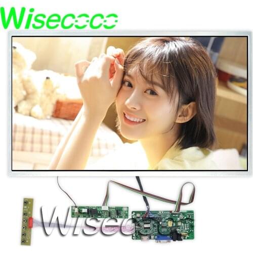 Wisecoco computer monitor 21.5 inch 1920x1080 fhd lcd module lvds VGA board high brightness tft ips lcds screen