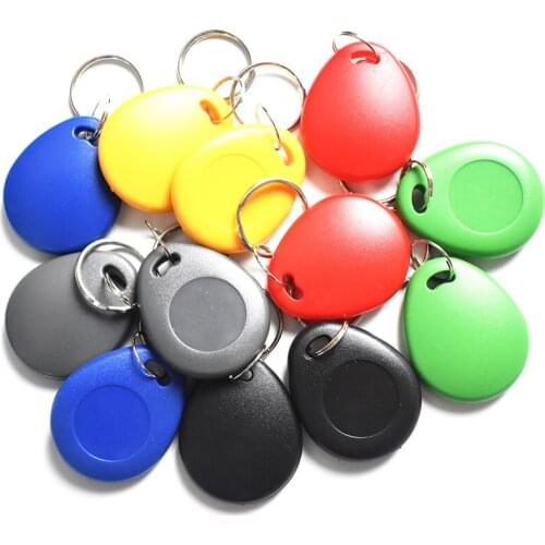 100pcs/Lot UID Changeable IC Tag keyfob for 1k 13.56MHz Writable 0 zero HF ISO14443A Chinese Magic Backdoor Command