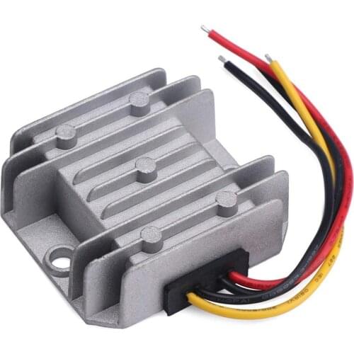 12 Volt Regulator Waterproof Synchronous DC-DC Converter Buck 5-32V to 1-27V Voltage Regulator Adjustable VDC Power Supply Board