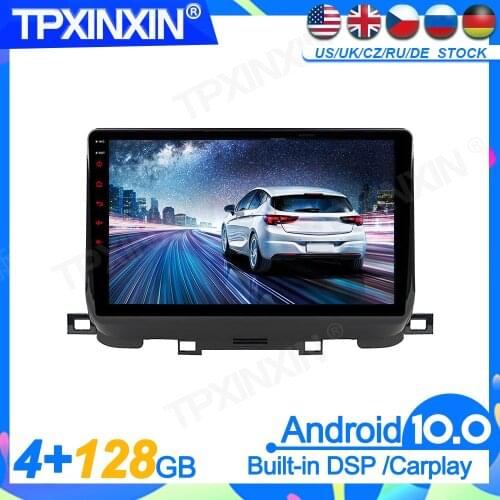 4+128GB Android10 For Sportage 2018 Head Unit Car Multimedia Player Auto Radio Tape Recorder GPS Navigation DSP IPS Radio Stereo